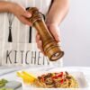 Manual Solid Wood Pepper Grinder | Kitchen Essential