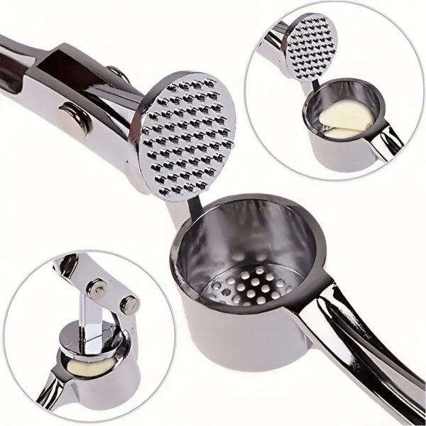 02589014e6504cdebe966dede84eeaaf-goods.jpeg Stainless Steel Garlic Press Crusher | Kitchen Essential