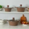 0fb542a8-bdbb-4646-a011-de8f45e05f46.jpg 3pcs Maifanstone Non-Stick Cookware Set (24cm / 28cm / 32cm Stockpots) | Cookware