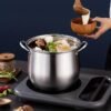 Versatile Large Stainless Steel Stock Pot | Cookware