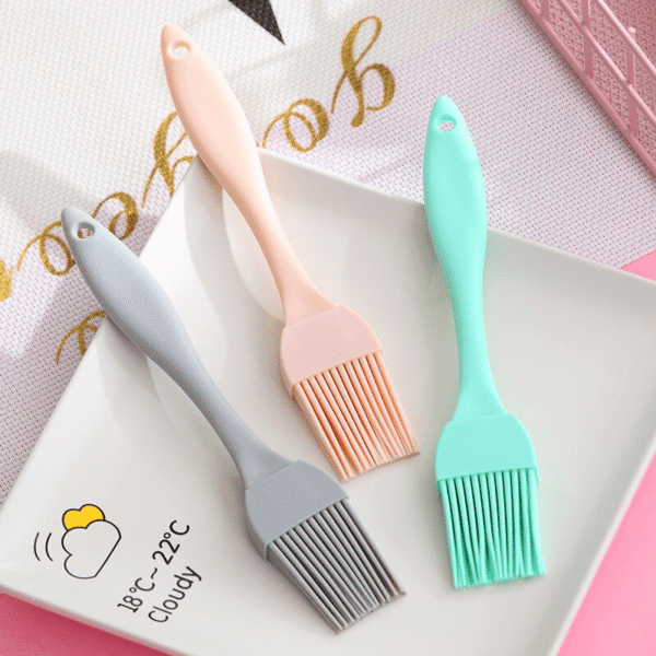 3pcs Silicone BBQ Basting Brush Set | Kitchen Essential