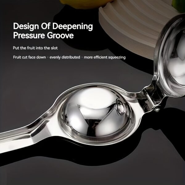 1pc Stainless Steel Manual Juicer | Kitchen Essential