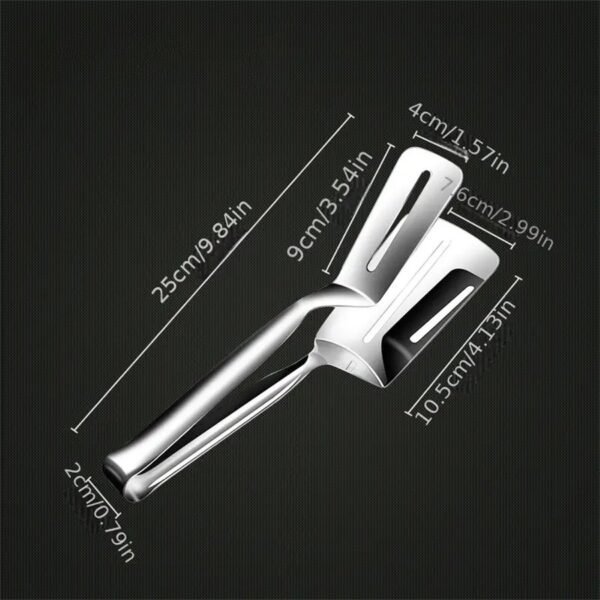 1pc Stainless Steel Extra Thick Frying Spatula | Kitchen Utensil