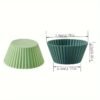 24 Pack of Reusable Silicone Liners for Cupcakes And Muffins | Baking Kitchenware