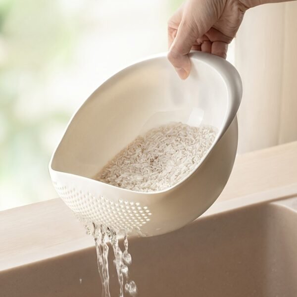 2455a1a2-db02-48ac-a2d1-aabf5b84431a.jpg 1pc Durable Colander Bowl with Built-in Filter | Kitchen Utensil