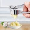 274965356a6747c0876114fc12237edc-goods.jpeg Stainless Steel Garlic Press Crusher | Kitchen Essential