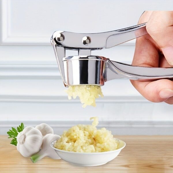 274965356a6747c0876114fc12237edc-goods.jpeg Stainless Steel Garlic Press Crusher | Kitchen Essential