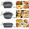 3pcs Non-Stick Silicone Mini Cake Mold Set (Round, Square & Toast Shape) | Baking Kitchenware
