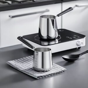 Mini Stainless Steel Saucepan with Long Handle | Cookware