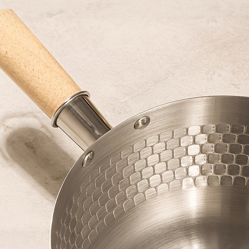 4094d8c2-dfa9-4e52-ad53-85db80304567.jpg 20cm Non-Stick Japanese Saucepan with Wooden Handle | Cookware