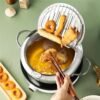 Stainless Steel Deep Fryer Pot Multi-Purpose Frying Pot | Cookware