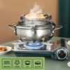 Stainless Steel Deep Fryer Pot Multi-Purpose Frying Pot | Cookware