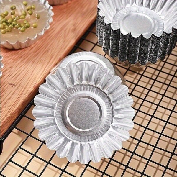 4aa09c495f54479a82a6899a9ea395a6-goods.jpeg 50pcs Reusable Non-Stick Tart Molds Mini Baking Cups Set | Baking Kitchenware