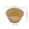 10pcs Reusable Silicone Cupcake Liners Non-Stick Baking Cups Set | Baking Kitchenware