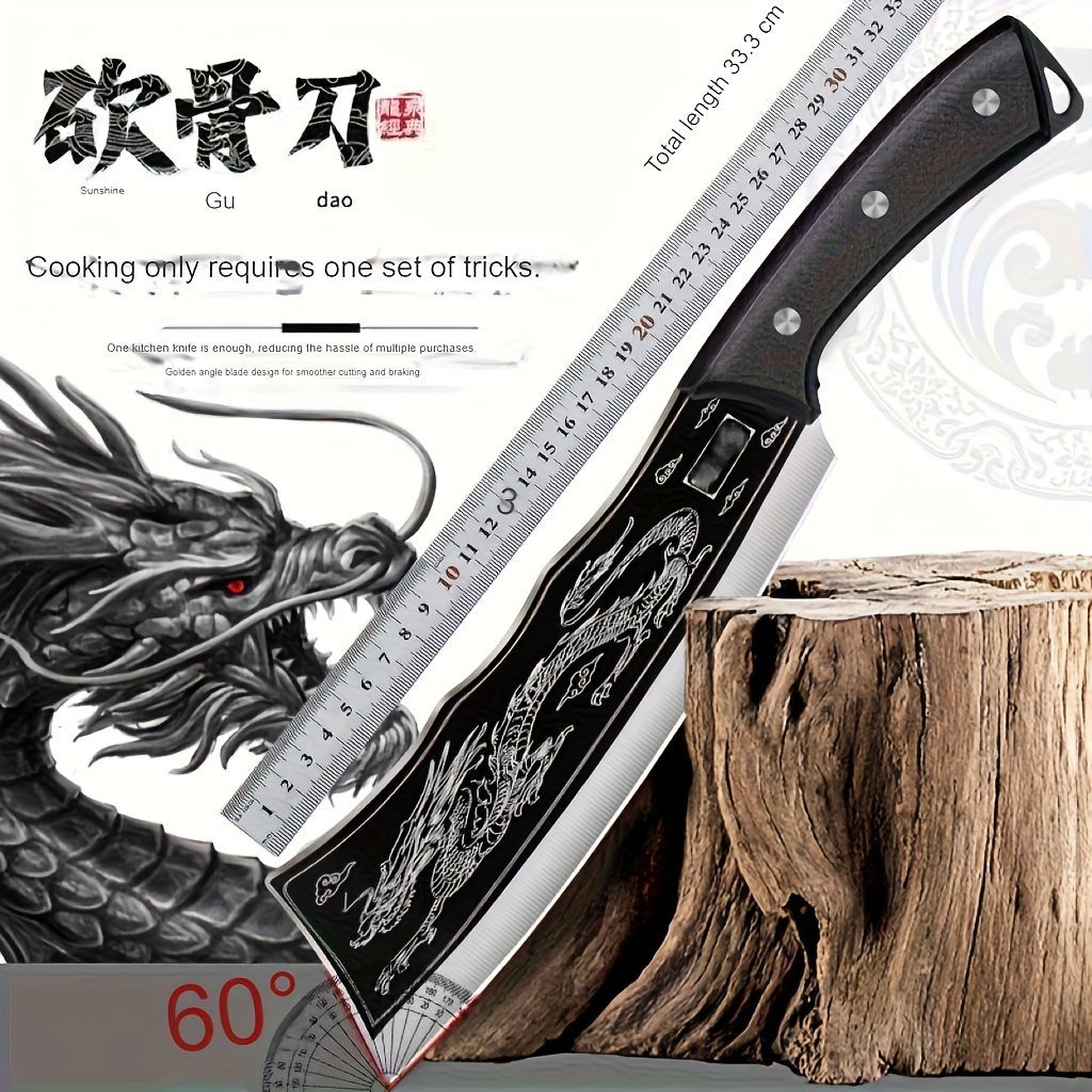 Longquan Bone Cleaver Knife | Kitchen Tool