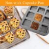 12-Compartment Square Mini Bread Mold | Kitchen Essential