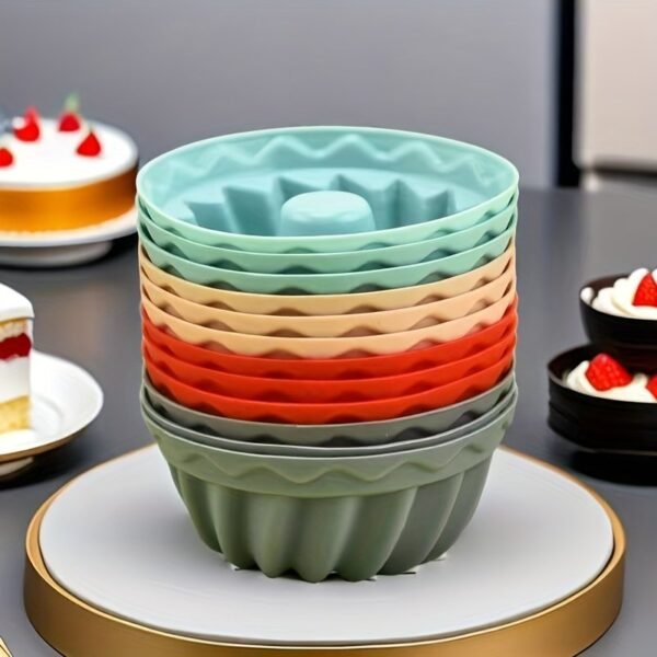 Set of 36 Silicone Mini Brownie Molds | Kitchen Essential