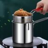Stainless Steel Deep Fryers with Filter Rack | Cookware