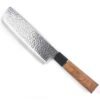 Hand-forged Japanese Hammer Pattern Knife | Kitchen Tool