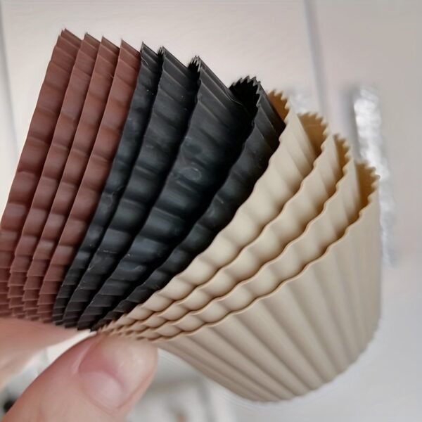 10pcs Reusable Silicone Cupcake Liners Non-Stick Baking Cups Set | Baking Kitchenware