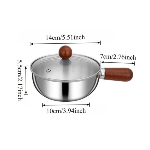 Versatile Stainless Steel Pot And Frying Pan | Cookware
