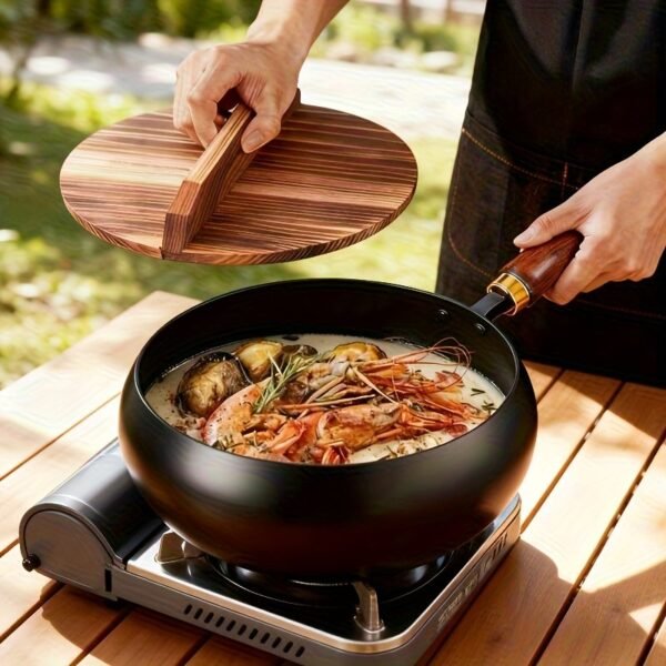 24cm  Multifunctional Pot Suitable for Indoor and Outdoor Cooking | Cookware
