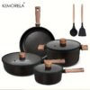 KEMORELA 13pcs Ceramic Cookware Set | Cookware