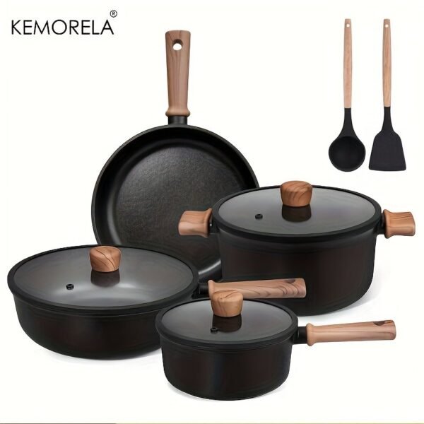 KEMORELA 13pcs Ceramic Cookware Set | Cookware