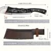 Longquan Bone Cleaver Knife | Kitchen Tool