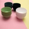 24 Pack of Reusable Silicone Liners for Cupcakes And Muffins | Baking Kitchenware
