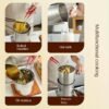 Stainless Steel Deep Fryers with Filter Rack | Cookware