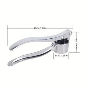 Stainless Steel Garlic Press Crusher | Kitchen Essential