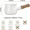 Compact Enamel Milk Pot | Cookware