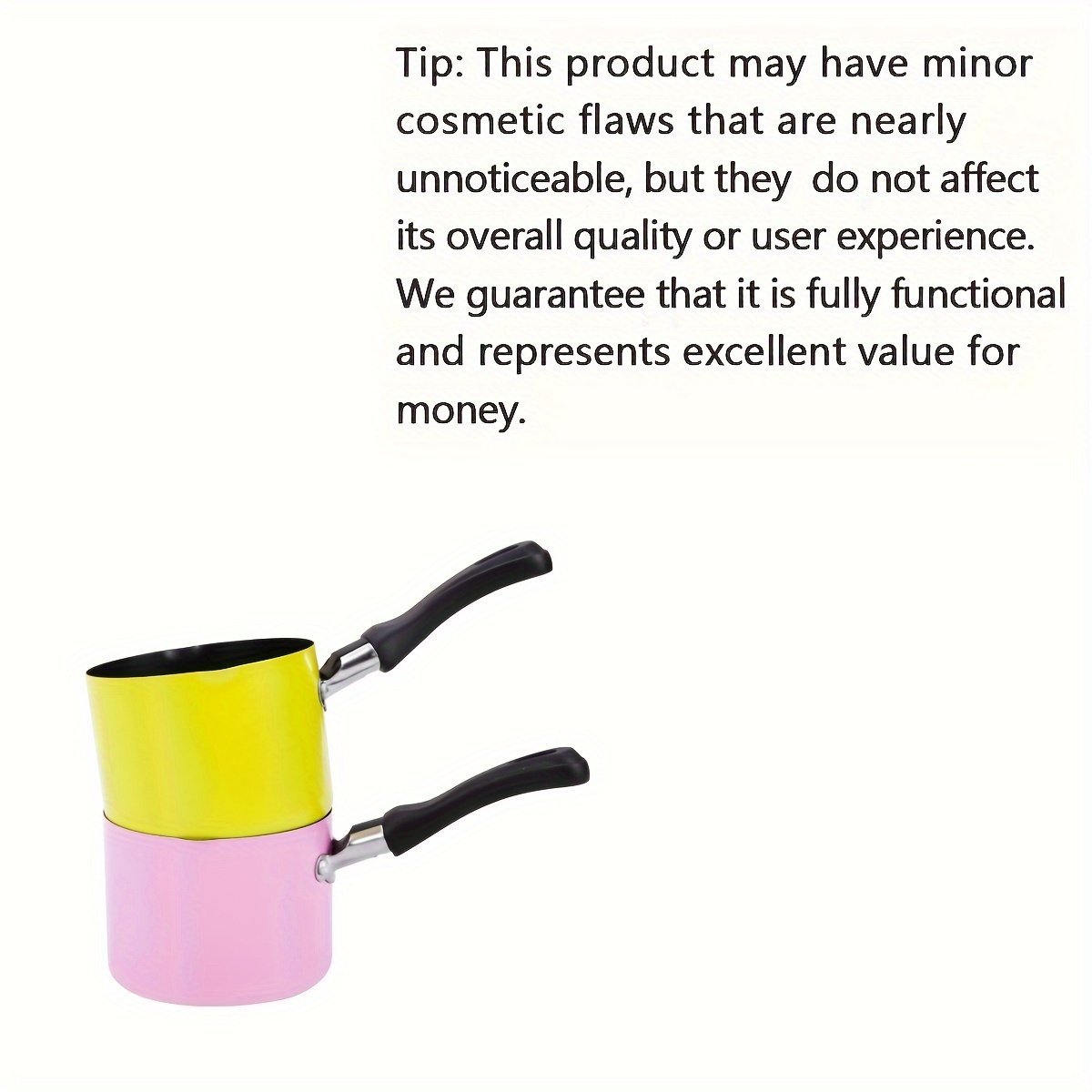1pc Milk Pan Mini,Colourful Milk Pan pink | Cookware