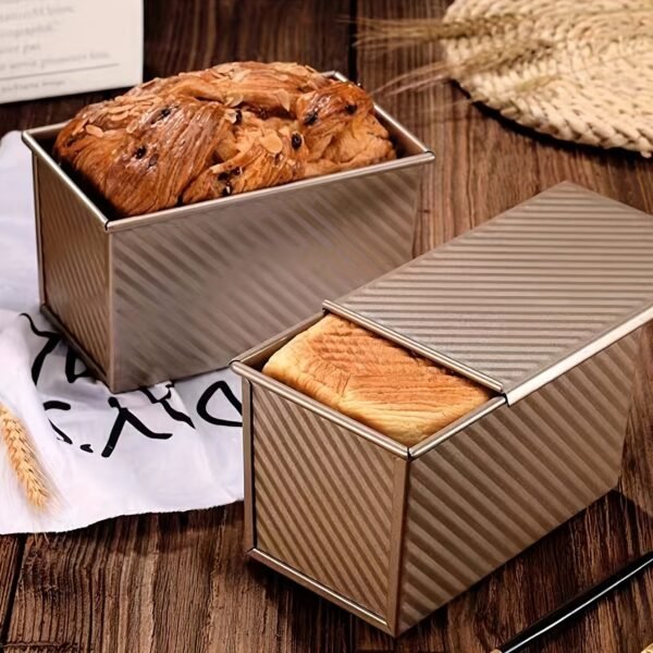 450g Carbon Steel Non-Stick Loaf Pan with Lid (Baking Pan) | Baking Kitchenware