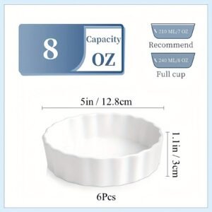 df14285edd804950b6527f24d8e9150f-goods.jpeg 6pcs Deep Porcelain Ramekins | Baking Kitchenware