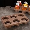 e0b1740b-d8c6-4b08-8721-ab76ec96c6b1.jpg 6-Cup Non-Stick Bundt Cake Pan Golden Carbon Steel Mold | Cookware