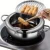 Stainless Steel Deep Fryer Pot Multi-Purpose Frying Pot | Cookware