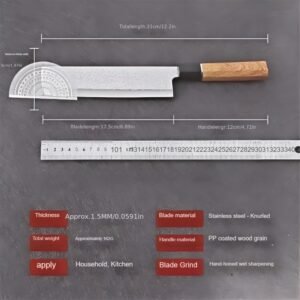 fe1297a0-03f7-11f1-a493-0a580ab05eea.jpg Hand-forged Japanese Hammer Pattern Knife | Kitchen Tool